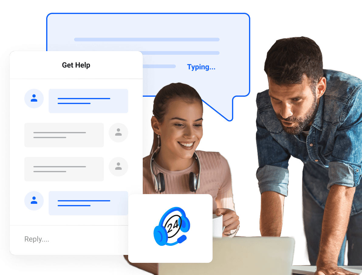 Section Graphic - Left aligned custom graphic in container with top title